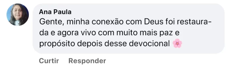 Depoimento de cliente