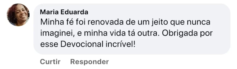 Depoimento de cliente